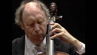 Anner Bylsma plays JSBach Cello Suite No6 Gavotte [upl. by Inalan4]