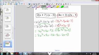 51 Multiplying Binomials part 2 [upl. by Phyllis]