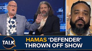 quotStupid Idiot Get Off My Programme Nowquot  James Whale vs Hamas Defender [upl. by Harding]