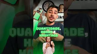 Quantidade hashtags e horários para postar no TikTok 📲🚀 [upl. by Aij761]