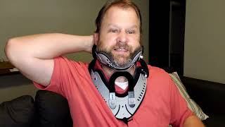 Review of Neck Brace by Cervical Collar  Adjustable Cervical Orthosis Neck Brace Immobilizing ad [upl. by Davison]