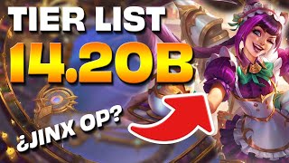 ⭐ BEST META COMPS TFT  Tier List 1420B [upl. by Ybot]