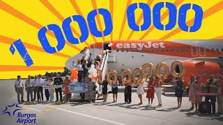 Burgas Airport  Celebrating passenger №1 000 000 for 2024 [upl. by Nikolaus]