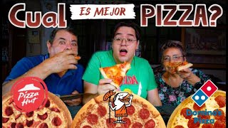 ¿Cual es la mejor PIZZA de PEPERONI ¿Vale la pena PAGAR MAS [upl. by Lah376]