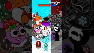 Incredibox Sprunki Pinki vs Black  Which team will win christmas ver [upl. by Annaehr]