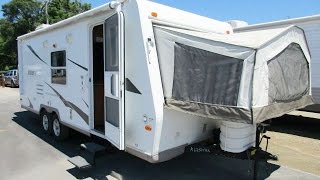 SOLD 2009 Rockwood Roo 23SS Used Hybrid Ultralite Travel Trailer by Forest River RV [upl. by Karita]