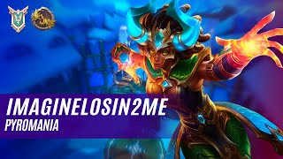 imaginelosin2me IMANI PALADINS COMPETITIVE MASTER PYROMANIA [upl. by Pruchno]