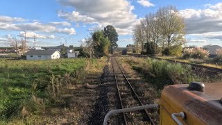 Hautapu to Te Rapa  NZ Rail Cab View Timelapse [upl. by Kitty708]