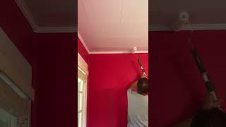 Painting ceilings with primer handyman painting tips ceilings [upl. by Aluin227]