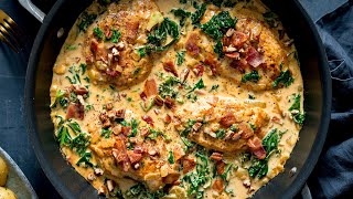 Creamy Chicken Dijon Recipe [upl. by Barbour]