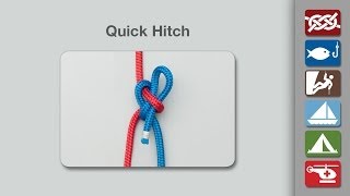 Quick Hitch  How to Tie the Quick Hitch Knot [upl. by Grata388]