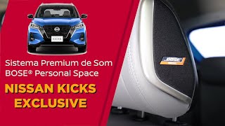 Conheça o sistema de som Bose do novíssimo Nissan Kicks Exclusive com Personal Space [upl. by Ahseinaj]