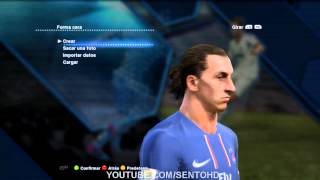 Ibrahimovic Stats  Skills PES 2013 [upl. by Namar]