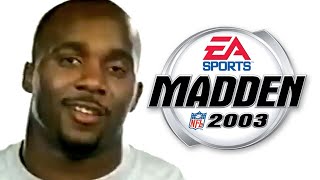 Madden 2003 Commercial  Roy Williams [upl. by Teodorico473]