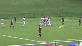 HampdenSydney Soccer Highlights vs Averett  September 1 2017 [upl. by Suqram763]