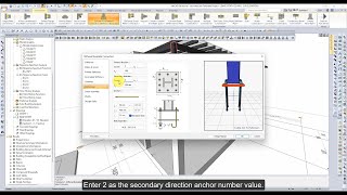 Structural Engineering BIM Software  Steel Connections  ideCAD [upl. by Tova]