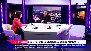 Le Grand JT de lÉducation 31102024  Violences sexuelles entre mineurs  comment les stopper [upl. by Garcia882]