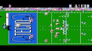 Tecmo Super Bowl NES  BEST GAME EVER  PERFECT BOWL [upl. by Neelat]