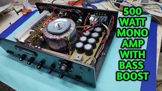 500 Watt Mono DIY Amplifier  HINDI  Homemade  IndianXtremeAudio [upl. by Hodosh]