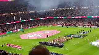 Wales vs Scotland  The Anthems 6 Nations 1st round Saturday 03022024 [upl. by Dhaf]