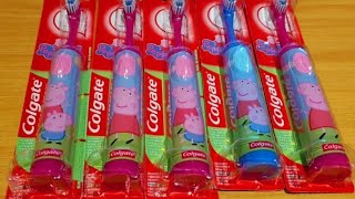 Peppa Pig Electric Toothbrush  Colgate [upl. by Harilda]