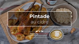 Pintade au cidre  Recette [upl. by Erreid857]