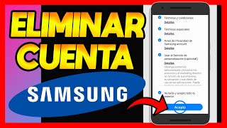 ✅COMO ELIMINAR CUENTA DE SAMSUNG ACCOUNT SIN CONTRASEÑA [upl. by Sirhc]