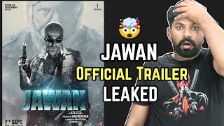 Jawan Trailer Review  Jawan Trailer Leaked  Shah Rukh Khan  Atlee Kumar  Jawan Trailer Time [upl. by Resay]