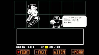 Undertale  NeutralPacifist Aaron and Woshua TRIGGER WARNING VERY SPOOKY [upl. by Flori]