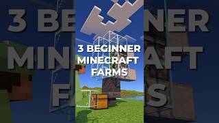 3 Easy Beginner Farms for Minecraft 120 [upl. by Catharina445]