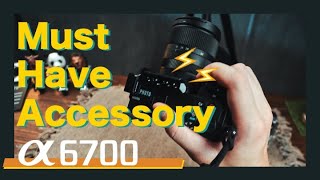 a6700 Must Have Accessory  SmallRig Half Cage 4337 Unboxing [upl. by Ailiec]