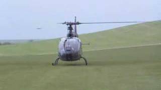 gazelle helicopter liftingoff [upl. by Hartnett]