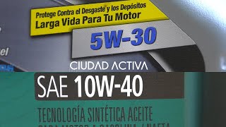 ¿QUÉ ACEITE DEBEMOS UTILIZAR 5W30 O 10W40 [upl. by Moyra844]