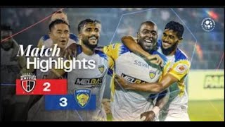 Simbaforeal tv match Highlights NorthEast United FC 2 3 Chennaiyin FC MW 5 ISL 2024 25 [upl. by Dolly]