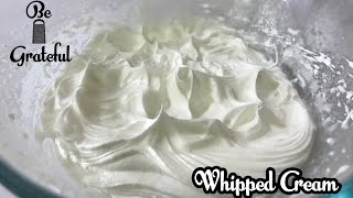 How To Make Whipped Cream From Cream Powder [upl. by Harrington788]