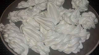 Comment faire la vraie meringue Française Recette meringue Française [upl. by Mcculloch41]