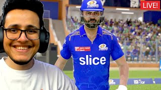 Playing IPL Cricket 24🛑 [upl. by Bradman779]