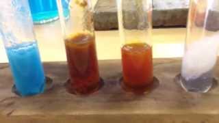 AQA Required Practical  identifying ions Sodium hydroxide test for Positive Ions [upl. by Maker]