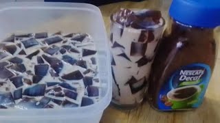 GELATINA DE CAFE ☕ CON CREMA SUPER ECONOMICO POSTRE DE CAFE [upl. by Brighton]