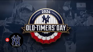 New York Yankees  Old Timers Day 2024 Full  Ceremony YES Network [upl. by O'Doneven]