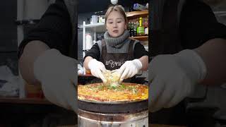 Chinese Traditional Crepe Jian Bing  Korean Street Food streetfood foodie [upl. by Harsho]