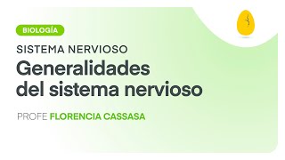 Generalidades del sistema nervioso  Biología  Sistema Nervioso  V1  Egg Educación [upl. by Survance946]