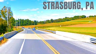 4 US 222 Road Trip Through the Heart of Amish Country  SPLIT SCREEN  4k [upl. by Allisirp]