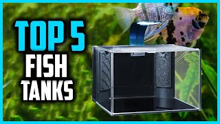 ✅Top 5 Best Fish Tanks for Beginners in 2024 [upl. by Ytsrik591]