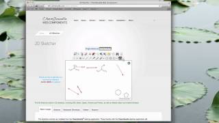 ChemDoodle Web Sketcher Shapes Tutorial [upl. by Chic]