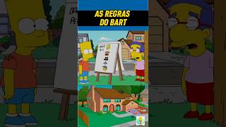 AS REGRAS DO BART simpsons desenho cartoon [upl. by Henryetta927]