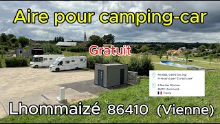 Aire camping car gratuite [upl. by Lemmuela]