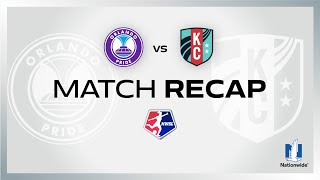 FULL HIGHLIGHTS  Orlando Pride vs Kansas City Current [upl. by Rothwell]