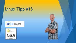 Linux Tipp 15 STDIN STDOUT und STDERR [upl. by Nylarac334]