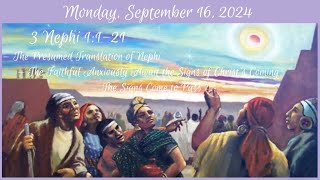 Monday Sept 16 2024  3 Nephi 1121 [upl. by Snell]